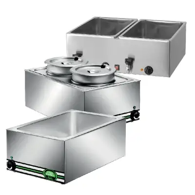 Cuisson bain-marie / chaleur sèche - Allforfood