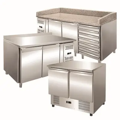 Tables réfrigérées pour pizza / Comptoirs à pizza - ForCold
