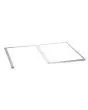 Étagère en acier inoxydable M3 pour SNACKPOINT 200 - Trou 1: Conçu pour plaque GDP 320E-G, dimensions mm L 330 x P 550 - Trou 2: Conçu pour Bain Marie 1/1 GN, 150 mm, dimensions mm L 345 x P 545 - Trous ventilés - Dimensions mm L 755 x P 578 x 15 H - Poid