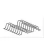SUPPORT ASSIETTES 8 PLACES - FIL RILSAN - Dimensions cm 38x38