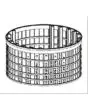 PANIER MAILLE LARGE POLYPROPYLENE - Dimensions  Ø cm 36x17