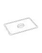 COUVERCLES INOX POUR CUVES GN 1/6