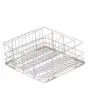 Panier incliné pour verre à vin Dim. 40 x 40 x h 15 pour MOD. G4026/R, G4032/R, X28E/ER, X29E/ER, SM28TH, SM29TH, PL28TH, PL29TH