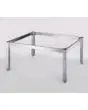 TABLE INOX H 28 cm