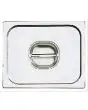 COUVERCLE EN ACIER INOx OUR  BAC GN 1/3
