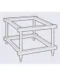 SUPPORT - DIM.  Cm L 83 X P 57 X h 70