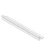 KIT ADAPTATEURS 2/3 GN EN AISI 430 ( 1 SET = 8 PZ) - Conçues pour soutenir 1,5 Kg pour chaque étage