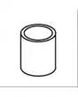 BAC CYLINDRIQUES À GLACE CUVE CYLINDRIQUES À GLACE POZZETTI H Cm 12,8 AVEC SYSTÈME ANTI ROTATION - CAPACITÉ LT. 3,5