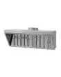Hotte inox simple avec filtres frontaux (sans aspirateur) - Pour Mod. 18/P, 24/P, 36/P, 48/P
