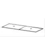 COUVERCLES EN PLEXIGLAS POUR RÉSERVOIR RÉFRIGÉRÉ - POUR BAIGNOIRE D'UNE LONGUEUR DE 140 CM (ACCESSOIRES À APPLIQUER SUR LE COMPTOIR DU BAR)