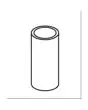 N. 4 BAC CYLINDRIQUES À GLACE AVEC SYSTÉME ANTI ROTATION