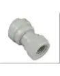 QUICK RIVLING (borne femelle droite) tube 3/8 écrou 7/16 - Doit être placé sur le réducteur de pression - Paquet de 10 pièces