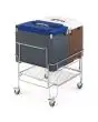 CHARIOT POUR 2 BACS ISOTHERMES - Dimensions L 74,4 x P 62,2 x 76 H cm