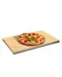 PLAQUE EN PIERRE RÉFRACTAIRE  60 x 40 x h 1,5 cm - POUR LA CUISSON DE LA PIZZA