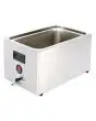 Cuve isolée en acier inox avec robinet de vidange - Cuve GN 2/1 - 65 x 53 x 15h cm