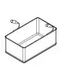 N. 1 PANIER GN 1/1 - DIMENSIONI cm L 29 x P 49 x H 20