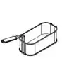 N. 1 DIMENSIONS DU DEMI-PANIER cm L 14 x P 45 x 11 H