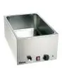 Bain Marie 1/1 GN avec robinet de vidange - Mod BN 11 - Adapté pour étagères M2, M3, M4, M6 - Hauteur de la cuve 15 cm - Alimentation monophasée 230V/1/50-60Hz - Puissance kW 1,2 - Dimensions mm L 340 x P 590 x 240 H - Poids Kg 7,5