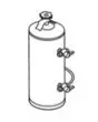 ADOUCISSEUR 16 L Mod. DP/16 POUR LAVE-VAISSELLE ET LAVE-VERRES - POIDS 12 kg - DIMENSIONS ø 18,5 x 60 h cm