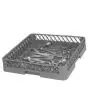 Base de panier de lave-vaisselle vide pour couverts - Couleur grise - Dimensions cm L 50 x P 50 x H 9