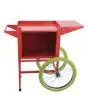 CHARIOT POUR MACHINE DE POP CORN - Mod. CAR 6 - Dim. 69,6 x 36,4 x h 84,7 cm - Poids Kg 10 - Norme CE