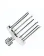 ENSEMBLE DE DOUILLES POUR LE GARNISSAGE DE PANETTONI E PANDORI ø 100 mm - 7 douilles ø 8 mm x 120 de longueur