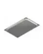PLAQUE EN AISI 304 GN 1/1 (53 x  32,5 x h 2,0 )