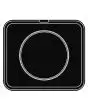 PLAQUE ROUND POUR COOKMATIC - MOD. V - EN ALUMINIUM - REVÊTEMENT ANTI-ADHÉSIF - DIMENSIONS L 38 x P 33 cm - CONVIENT AUSSI POUR COOKMATIC SPECIAL - DIM. SUP. ø 23 cm - DIM. INF. 21,6 cm - H 2,2 cm - PROFIL LISSE - 1 EMPREINTE GÂTEAU GRAND - ÉPAISSEUR PARO