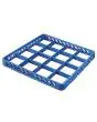 Surélévation de panier de lave-vaisselle 16 compartiments - Pour Mod. B16 - Couleur bleue - Dimensions cm L 50 x P 50 x H 4,5