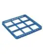 Surélévation de panier de lave-vaisselle 9 compartiments - Pour Mod. B9 - Couleur bleue - Dimensions cm L 50 x P 50 x H 4,5