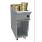 CUISEUR VAPEUR DIM SUM ÉLECTRIQUE  - MOD. N9WUZ400DC - Structure en acier inox - Compartiment ouvert - Plan de travaille arrondis en acier inox - Cuve GN 1/1 + 1/3 cm 20h - Plaque d'appui perforée en acier inox pour paniers en bambou  - Puissance électriq
