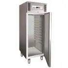 ARMOIRE RÉFRIGÉRÉE EN ACIER INOX AISI 304 - POUR PÂTISSERIE - VENTILÉ - Mod. G-PA800TN - CAPACITÉ BRUTE 737 Lt - N. 1 PORTE - Température +2°/+8°C - Dim. 74x99x201 cm - Norme CE