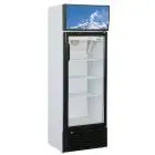 ARMOIRE RÉFRIGÉRÉE EN TÔLE PEINTE ET ALUMINIUM - POUR SNACK - STATIQUE - Mod. G-SNACK176SC - Capacité 171 Lt - N. 1 PORTE EN VERRE - Température +2°/+8°C - Dim. 55 x 45 x 165 cm - Norme CE