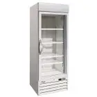 ARMOIRE RÉFRIGÉRÉE EN TÔLE PEINTE - SNACK - Mod. G-SNACK420BTG - Capacité  578 Lt - N. 1 PORTE EN VERRE - Température -18º/-22ºC - Dim. 68x63x213 cm - Norme CE