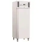 ARMOIRE RÉFRIGÉRÉE EN TÔLE PEINTE ET ALUMINIUM - STATIQUE - Mod. G-GNB600BT - GASTRONORM 2/1 ( 65x53 cm) - N. 1 PORTE - CAPACITÉ BRUTE 507 LT - Température -18º/-20ºC - Dim. 68x80x201 cm - Norme CE