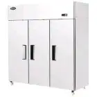ARMOIRE RÉFRIGÉRÉE COMPACTE EN ACIER INOX - Mod. YBF9237GR - FROID VENTILÉ - CAPACITÉ 1390 L - 3 PORTES - TEMPÉRATURE -2°/+8°C - Dim. L 180 x P 73 x h 182 cm - Norme CE