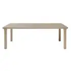 TABLEAU PER3 EXTENSIBLE - MOD. 1893 - PLATEAU EN TECHNOPOLYMÈRE EFFET LATTES - PIEDS EN ALUMINIUM PEINT cm 80x80 - 2 EXTENSIONS - POUR USAGE INTÉRIEUR/EXTÉRIEUR - EXTENSIBLE JUSQU'À 220 cm - DIM. cm L 170/195/220 x P 100 x H 75
