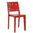 PRÉSIDENT - MOD. PC492 - STRUCTURE EN POLYCARBONATE - HAUTEUR D'ASSISE 48 cm - EMPILABLE JUSQU'À 4 PIÈCES - À USAGE INTERNE - DIM. cm L 37 x P 38,5 x h 85 - NORME CE