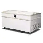 PRÉSENTOIR RÉFRIGÉRÉ - MOD. EVO 150 GT - THERMOMÈTRE NUMÉRIQUE - CAPACITÉ LT 564 - TEMPÉRATURE -18°/-23°C  - Dimensions  cm L 152 x P 94,4 x h 84,8 - Norme CE