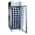 ARMOIRE RÉFRIGÉRÉE CONGÉLATEUR EN ACIER INOX AISI 304 - SPÉCIAL GLACES - FROID VENTILÉ - Mod. GELATO990BT - CAPACITÉ 852 L - 1 PORTE - TEMPÉRATURE -14º/-22ºC - Dim. L 74 x P 99 x h 201 cm - PEUT CONTENIR 54 BACS DE 5 L - Norme CE