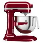 BATTEUR MÉLANGEUR PLANÉTAIRE KITCHENAID - Mod K6R Heavy Duty Rouge - Structure en métal - 1 bol lt 6,6 - Puissance 375 W - Alimentation monophasée 220-240V - Dimensions cm L 28,7 x P 37,1 x H 41,9