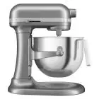 BATTEUR MÉLANGEUR PLANÉTAIRE KITCHENAID - Mod K6S Heavy Duty Argenté - Structure en métal - 1 bol lt 6,6 - Puissance 375 W - Alimentation monophasée 220-240V - Dimensions cm L 28,7 x P 37,1 x H 41,9