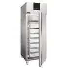 ARMOIRE RÉFRIGÉRÉE EN ACIER INOX - VENTILÉE - Mod AXF600FISH - CAISSES (cm L 60 x P 40,5) - 1 PORTE - CAPACITÉ LT 537 - TEMPÉRATURE 0° / +10° C - Dim cm L 68 x P 81 x h 200