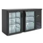 ARRIÈRE DE BAR RÉFRIGÉRÉ POUR BOISSONS - Mod DD 200 IF - Température 0°/+10°C - Capacité lt. 315 - Alimentation monophasée V220/1 - Puissance W 320 - Dimensions cm L 146,2 x P 53,5 x H 86 - Poids Kg. 100