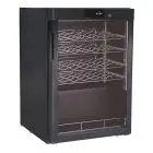 PRÉSENTOIR RÉFRIGÉRÉ À VIN - Mod. G-BJ118 - Capacité bouteilles : 24 de 0,75 L - Température différenciée selon les clayettes - Température +5/+18 °C - Puissance 77 W - Alimentation monophasée 230V/1/50Hz - Dimensions L 60 x P 60,3 x 86 h cm - Norme CE