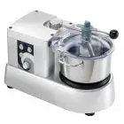 CUTTER - MOD. D5 - Capacité cuve  Lt 3,3 - Capacité partie intérieure de la cuve Lt 1,5 - PUISSANCE Watt/Hp 600/0,8 - MONOPHASÉ - Norme CE