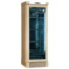 VITRINE RÉFRIGÉRÉE POUR VIN - Mod ENY 420 N NATURAL - STATIQUE - TEMPÉRATURE °C +4/+18 - N. 1 PORTE EN VERRE - STRUCTURE EN BOIS FRÊNE NATUREL - CAPACITÉ BRUTE 382 L - CAPACITÉ NETTE 342 L - PUISSANCE 230 W - ALIMENTATION 220/50Hz MONOPHASE - DIMENSIONS c