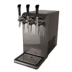 SYSTÈME OVERCOUNTER POUR EAU DOUCE, NATURELLE ET GAZEUSE - Mod CRYSTAL - EAU FILTRÉE ET PURIFIÉE - 3 VOIES - PUISSANCE FRIGORIFIQUE 40 lt/h - DIMENSIONS cm L 62 x P 38 x 50 H