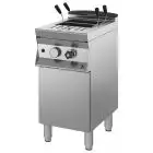 CUISEUR À PÂTES À GAZ - Mod 7DDQH1 - N 1 Cuve Lt 28 - Dimensions 40 x 70 x h 85/90 cm