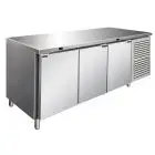 Table réfrigérée en acier inox avec température combinée positive et négative Klimaitalia CXF 3100 BTN